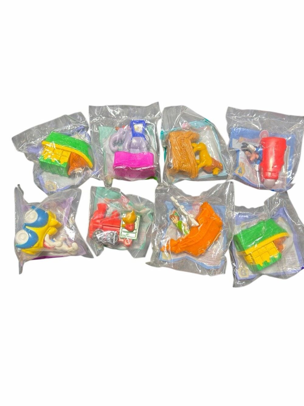 McDonald’s 1994 Disneyland Adventures Happy Meal Toys Complete 7 Of 8 New